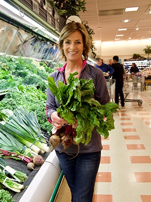 Nutritionist Littleton MA Joan With Veggies